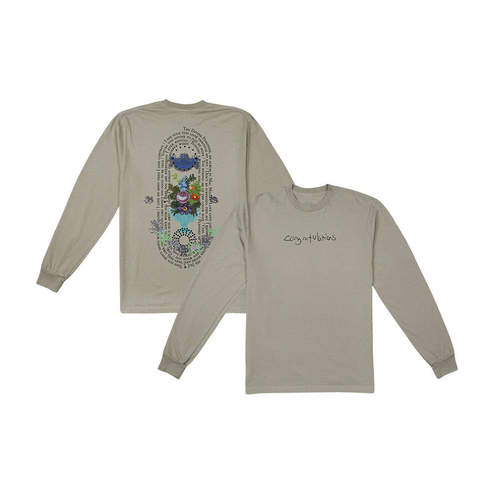 Mac Miller Merch Congratulations Long Sleeve Shirt Best Gift For Mac Miller Fans - Foxy23shop