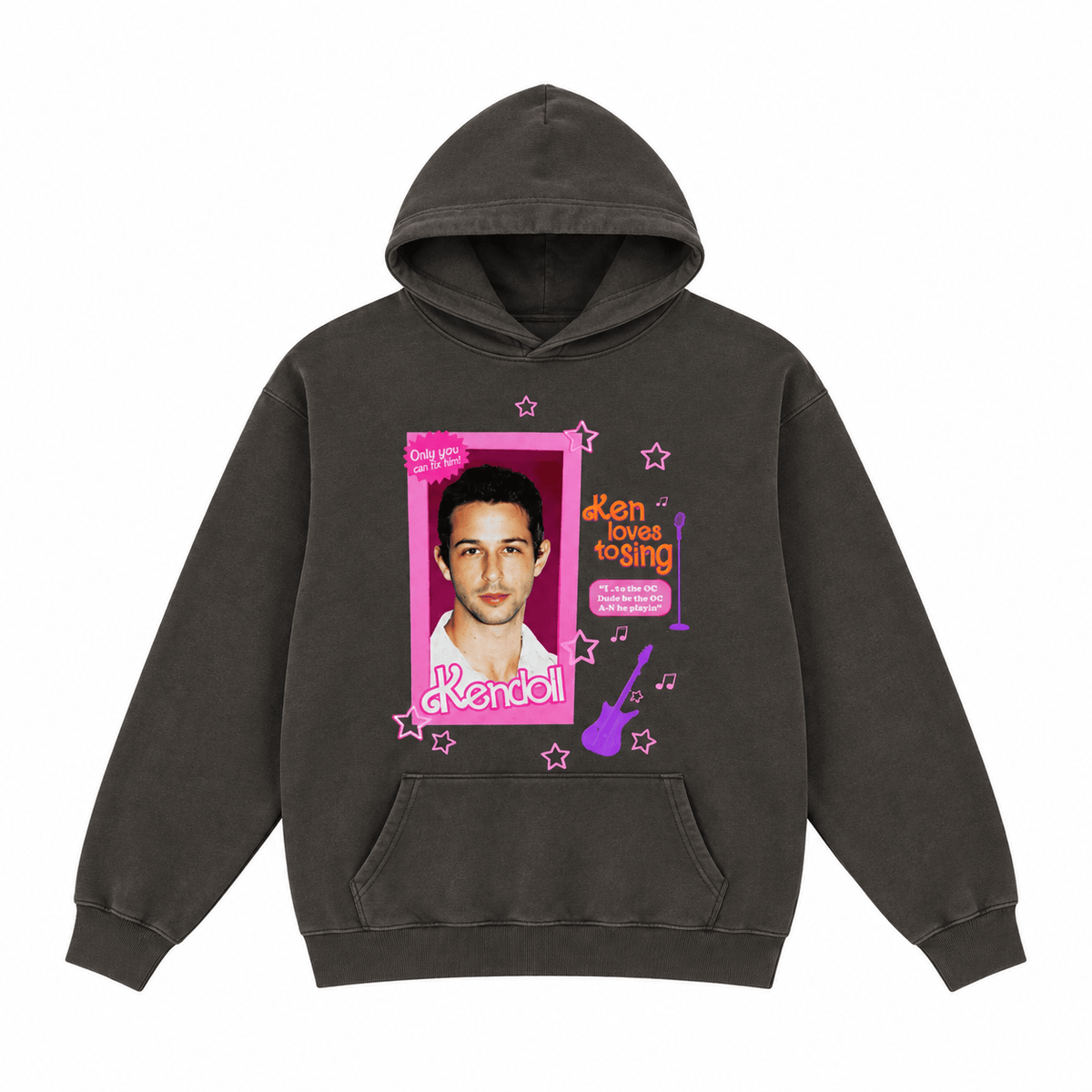 Bug Girl Merch KenDoll Roy Distressed Hoodie Presents For Movie Lovers - Foxy23shop