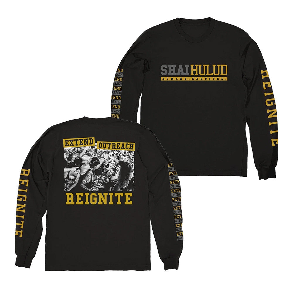 Evil Greed Store Merch Shai Hulud Humane Hardcore Long Sleeve Shirt Gifts For Music Buffs - Foxy23shop