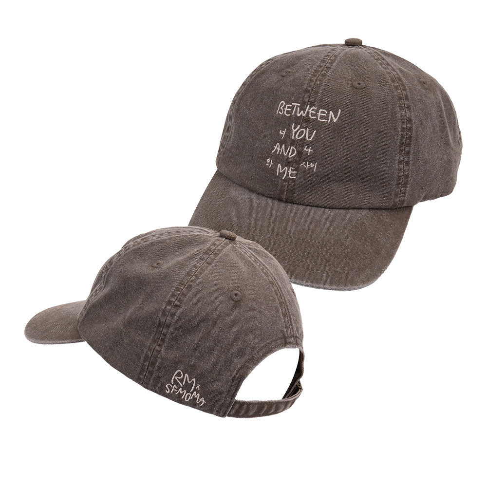 Museum Store Merch RM X SFMOMA Between You And Me Hat BTS Baseball Cap Gifts For Army - Foxy23shop
