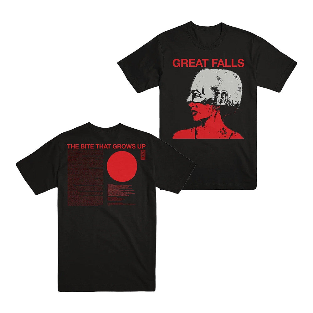 Evil Greed Store Merch Great Falls The Bite That Grows Up T-Shirt Presents For Music Buffs - Foxy23shop
