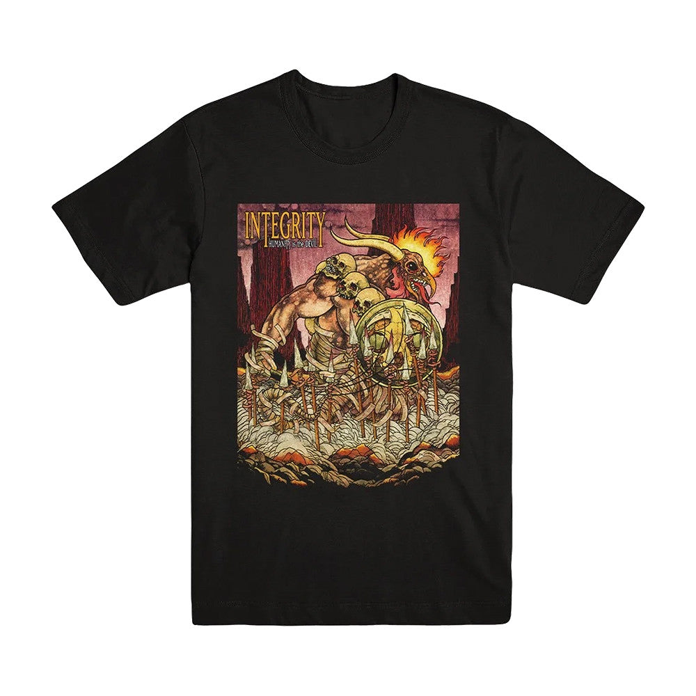 Evil Greed Store Merch Intergrity Humanity Is The Devil Cover T-Shirt Music Lovers Gifts - Foxy23shop