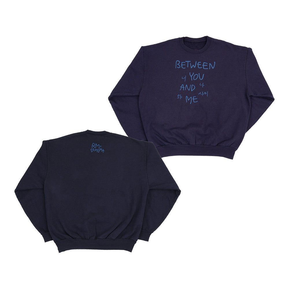 Museum Store Merch RM X SFMOMA Between You And Me Sweatshirt Gifts For Army - Foxy23shop