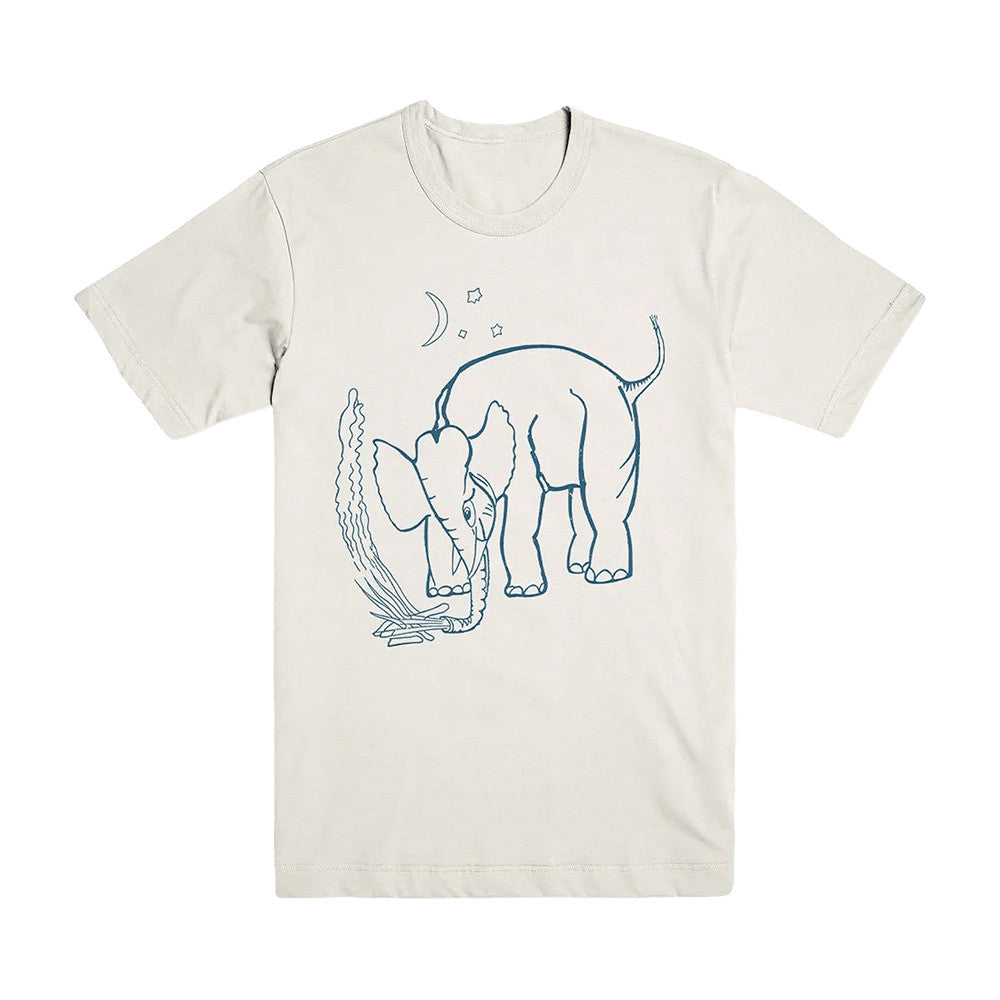 Evil Greed Store Merch The Microphones Elephant Natural T-Shirt Gift Ideas For Music Lovers - Foxy23shop