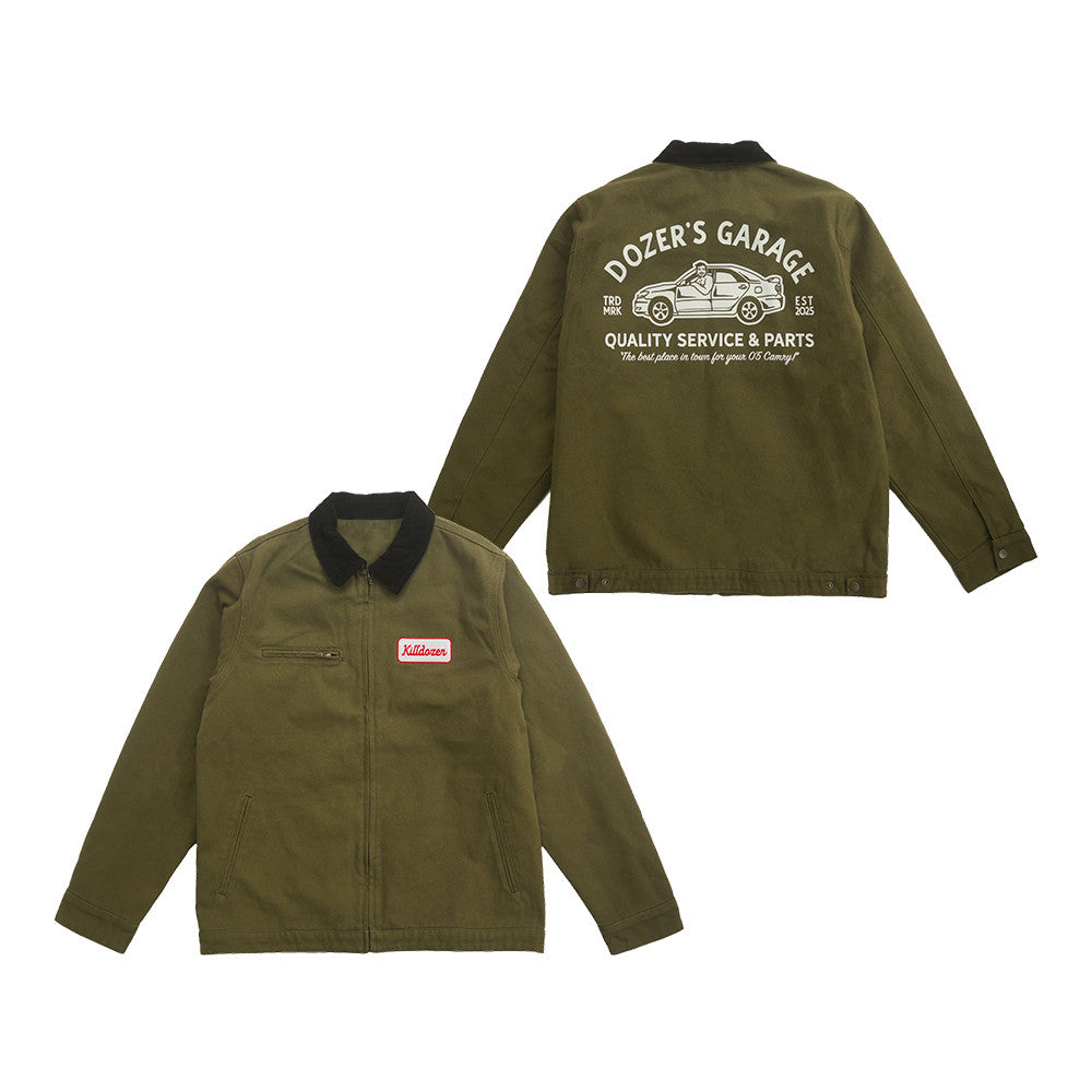 Killdozer Merch Dozers Garage Work Jacket Killdozer Streetwear Apparel Gifts Idea For Fans - Foxy23shop