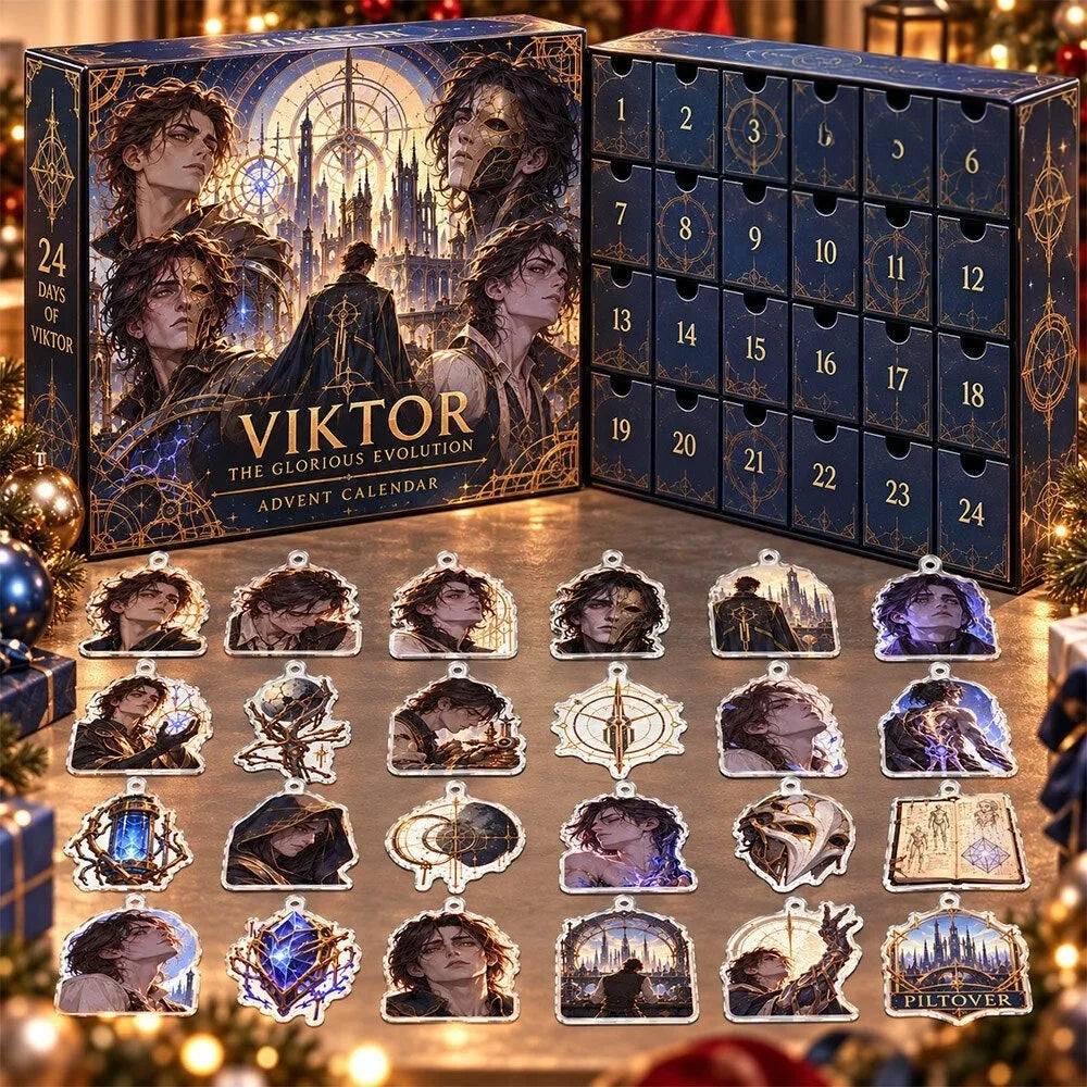 Arcane Viktor Glorious Evolution Advent Calendar Holiday Countdown Gifts Idea For LOL Lovers - Foxy23shop