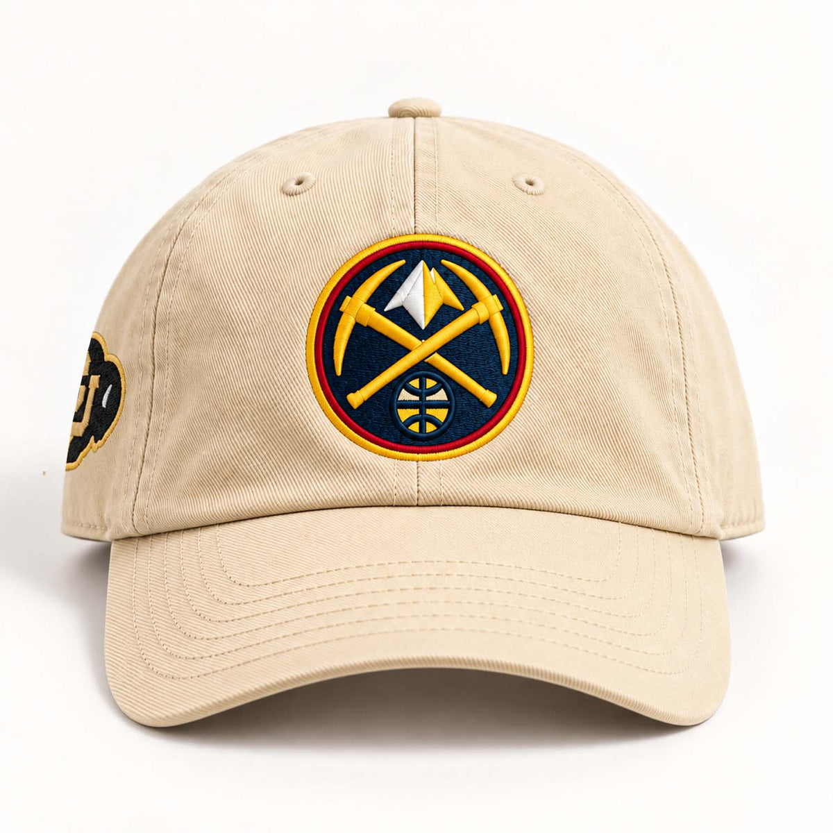 Denver Nuggets X CU Buffaloes 47 Brand Hat Denver Nuggets Baseball Cap Gift For Fans - Foxy23shop