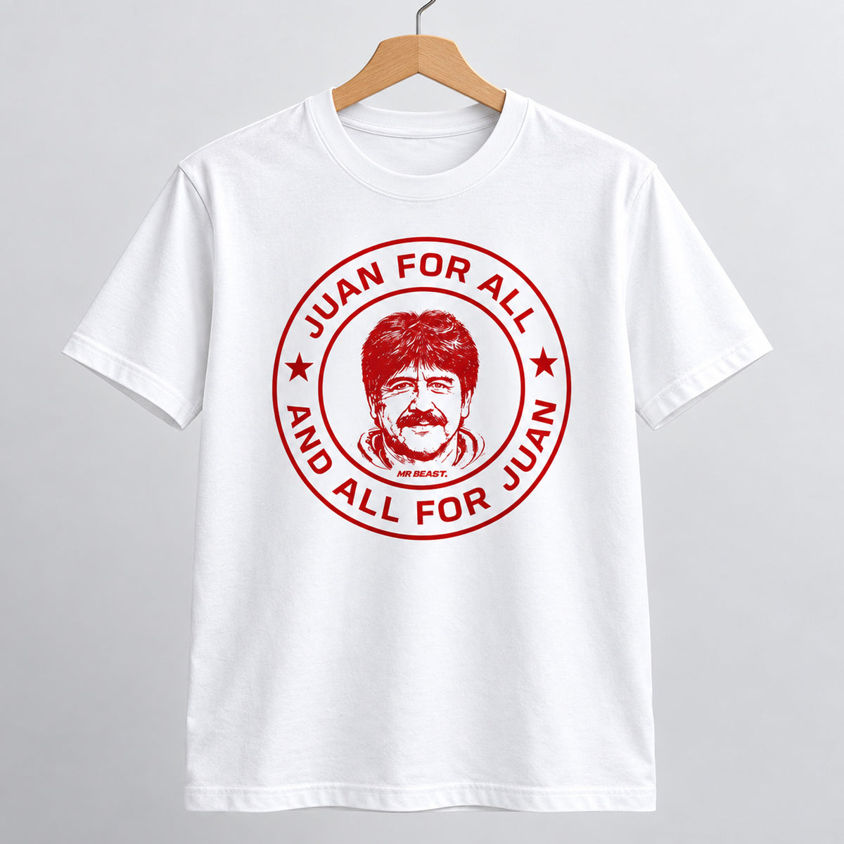 Mr Beast Juan For All T-Shirt Mr Beast Store Merch Presents For Boyfriend - Foxy23shop