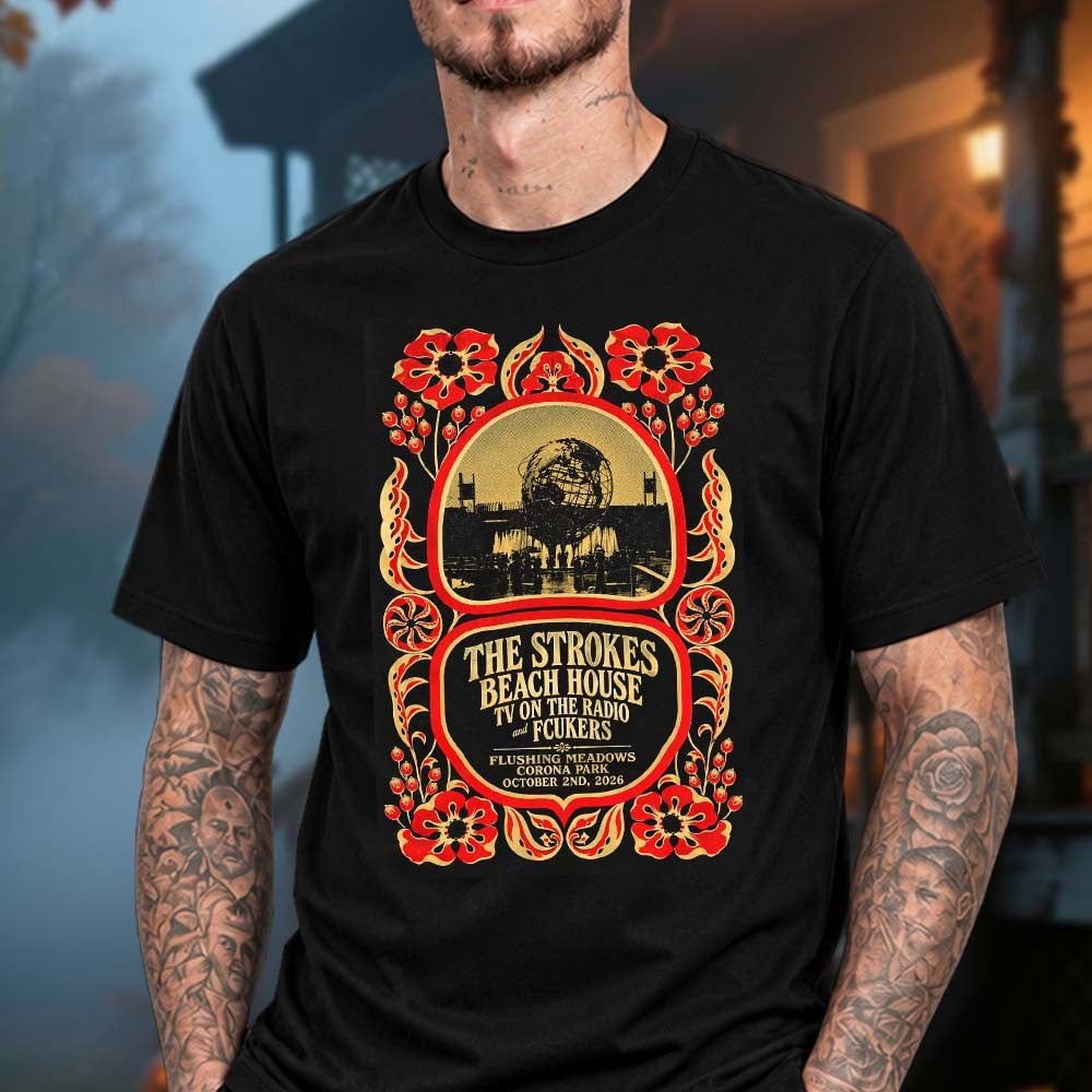 The Strokes Queens New York Event T-Shirt The Strokes Merch Music Lover Presents - Foxy23shop
