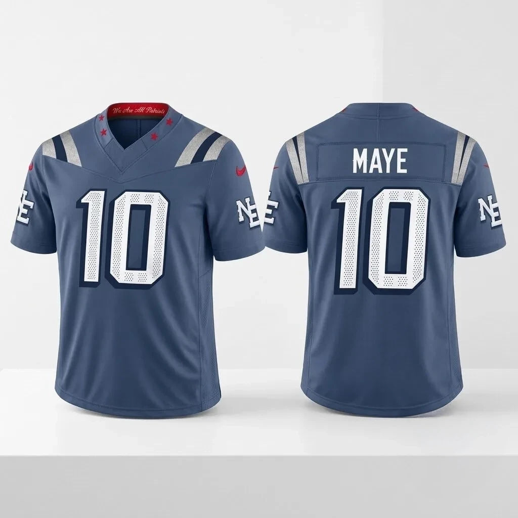 Personalized Drake Maye New England Patriots Rivalries 2026 Jersey Gifts For Pat Nations - Foxy23shop