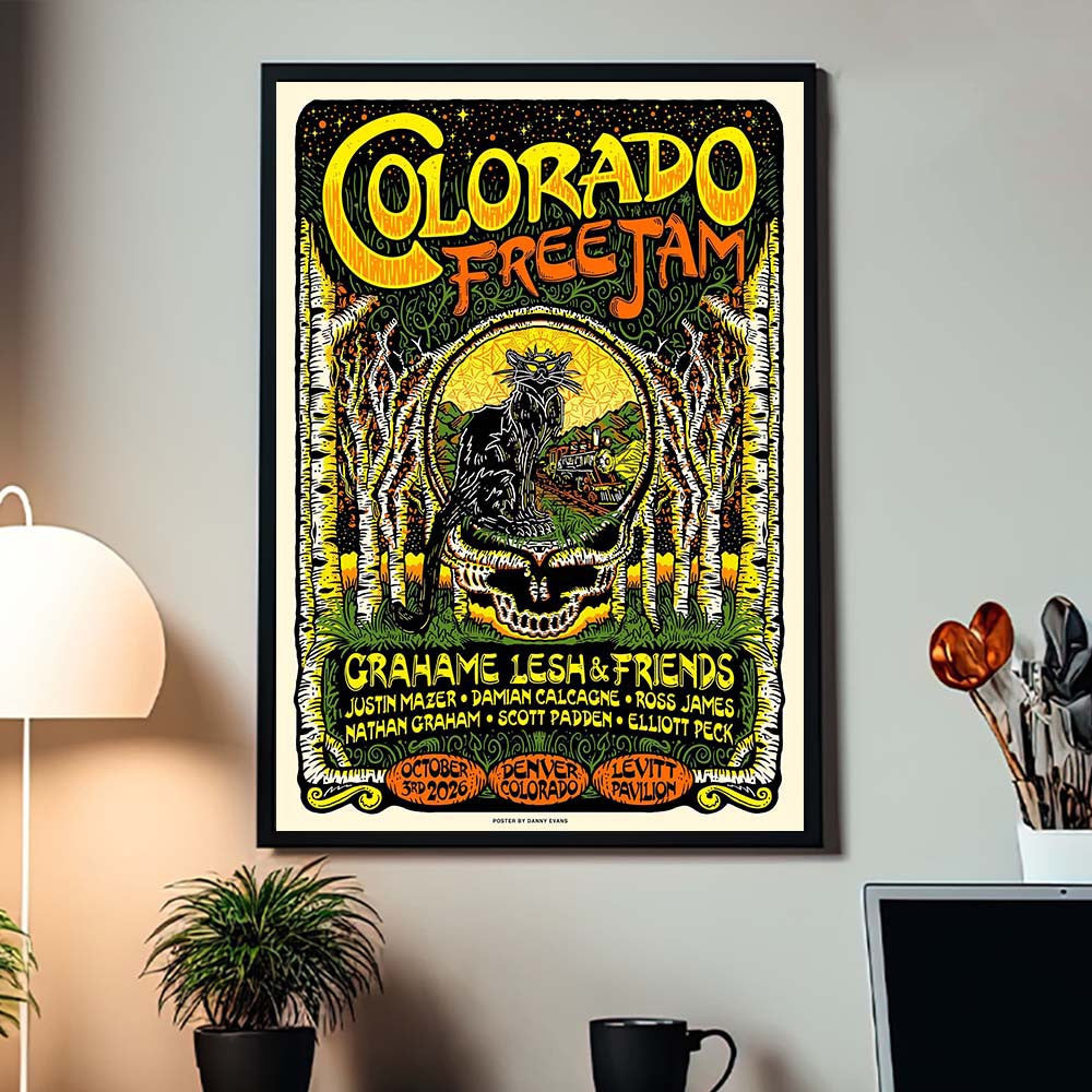Colorado Free Jam Denver Colorado 2026 Event Poster Colorado Free Jam Poster Gift Ideas - Foxy23shop