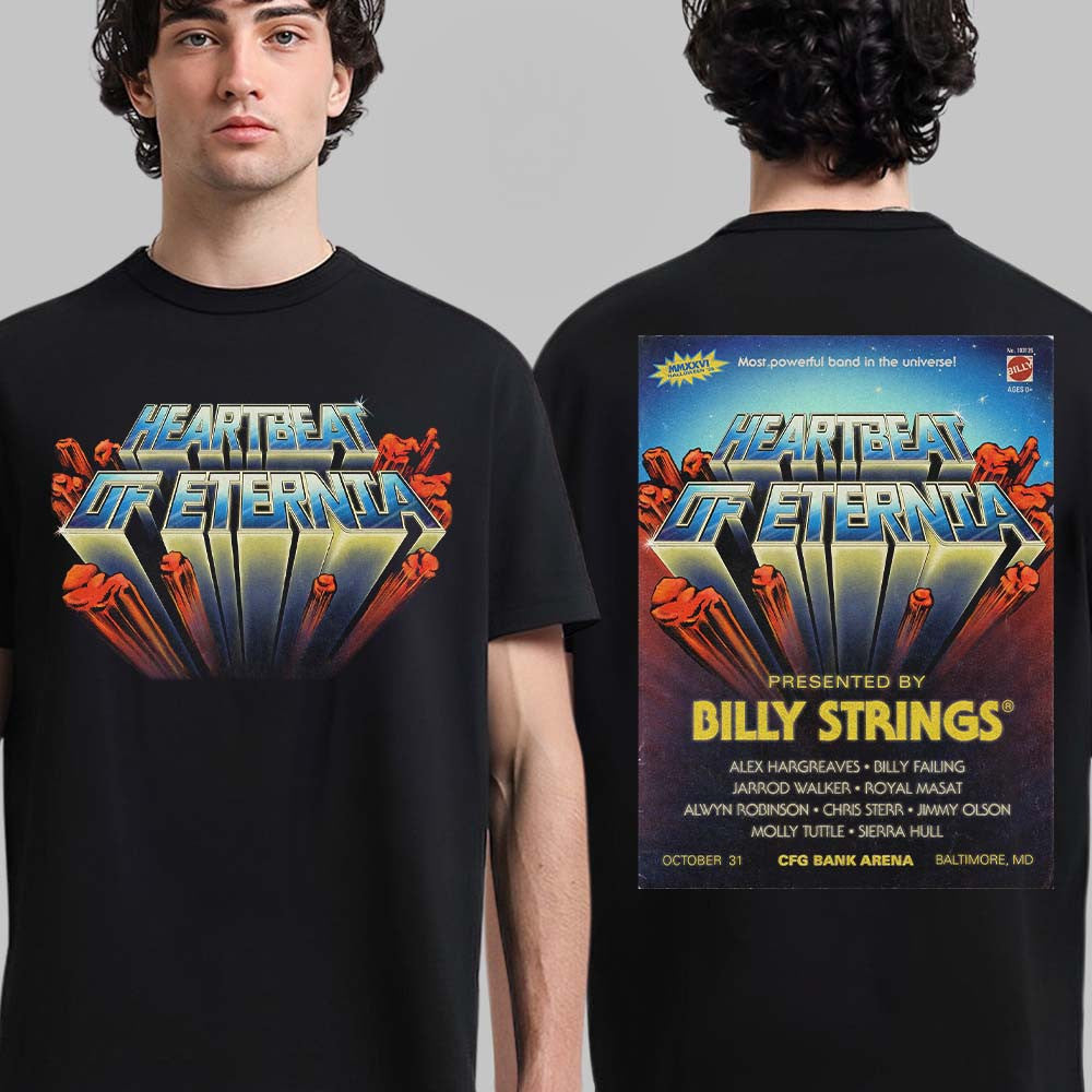 Billy Strings Heartbeat Of Eternia Halloween 2026 Y-Shirt Presents For Billy Strings Lover - Foxy23shop