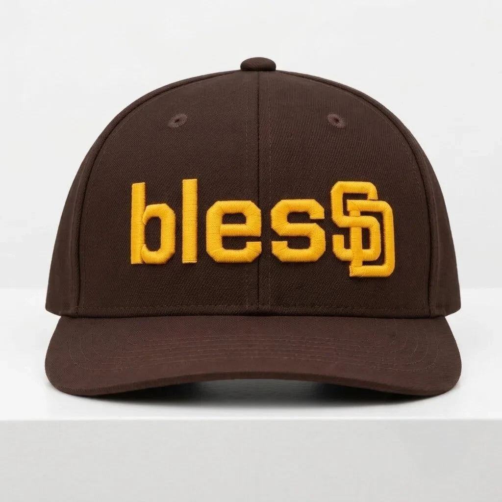 San Diego Padres Blessd Hat San Diego Padres Baseball Cap Presents For Fans - Foxy23shop