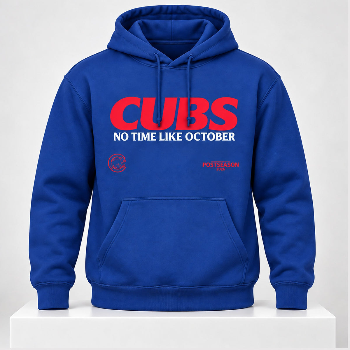 Chicago Cubs No Time Like October Postseason 2026 Hoodie Chicago Cubs Apparel Fan Gear - Foxy23shop