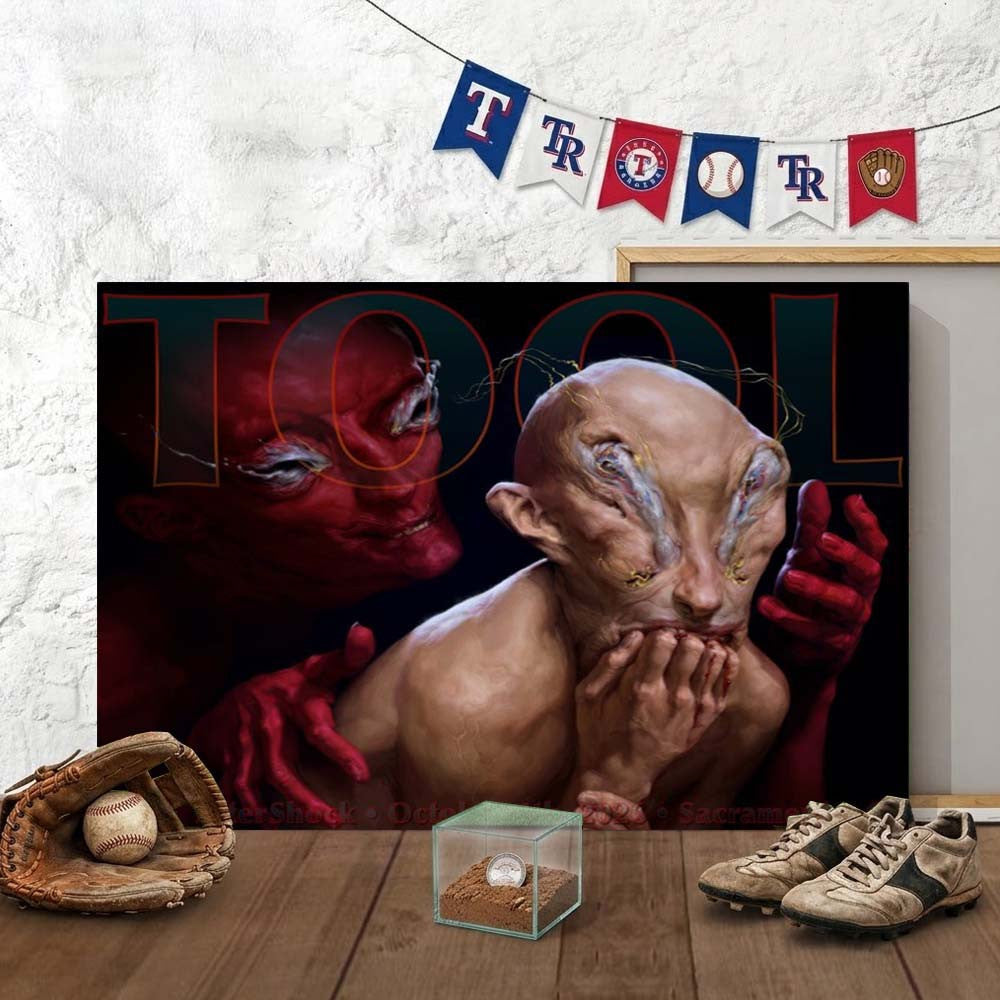 Tool Band Sacramento CA Event Canvas Tool Band Poster Unique Gifts For Music Lovers - Foxy23shop