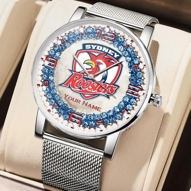 Personalized Sydney Roosters 2026 NRL Watch Sydney Roosters Accessories Best Fan Gifts - Foxy23shop
