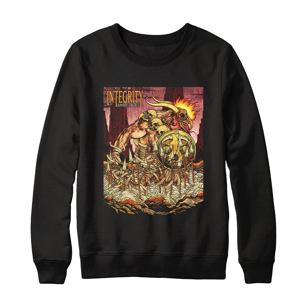 Integrity Humanity Is The Devil Cover Sweatshirt Torena Inc Clothing Gift For Loved Ones - Foxy23shop