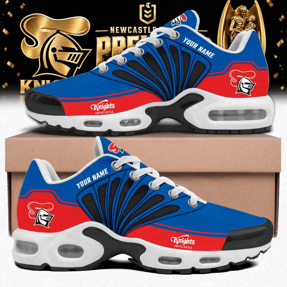 Personalized Newcastle Knights 2026 NRL Premiers Sneaker Newcastle Knights Merch Fan Gear - Foxy23shop