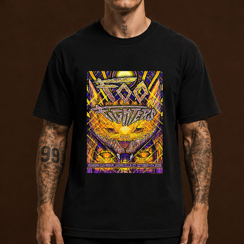 Foo Fighters Uncasville CT 2026 Even Poster T-Shirt Foo Fighters Clothes Gifts For Fans - Foxy23shop