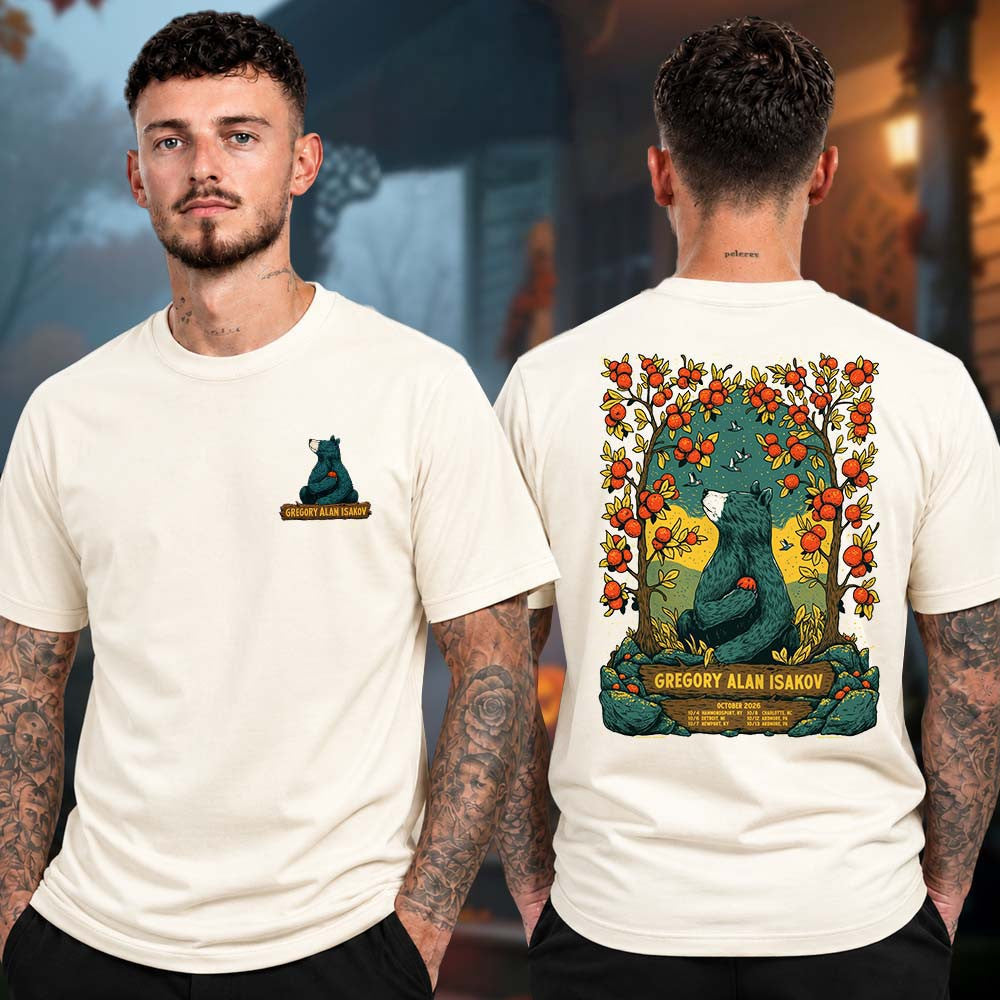 Gregory Alan Isakov Poster October 2026 Shows North America Tour Dates T-Shirt Gregory Alan Isakov Fan Gift - Foxy23shop