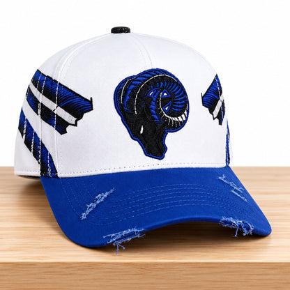 Los Angeles Rams Fear None 2026 Hat Los Angeles Rams Baseball Cap Gifts For Football Lover - Foxy23shop
