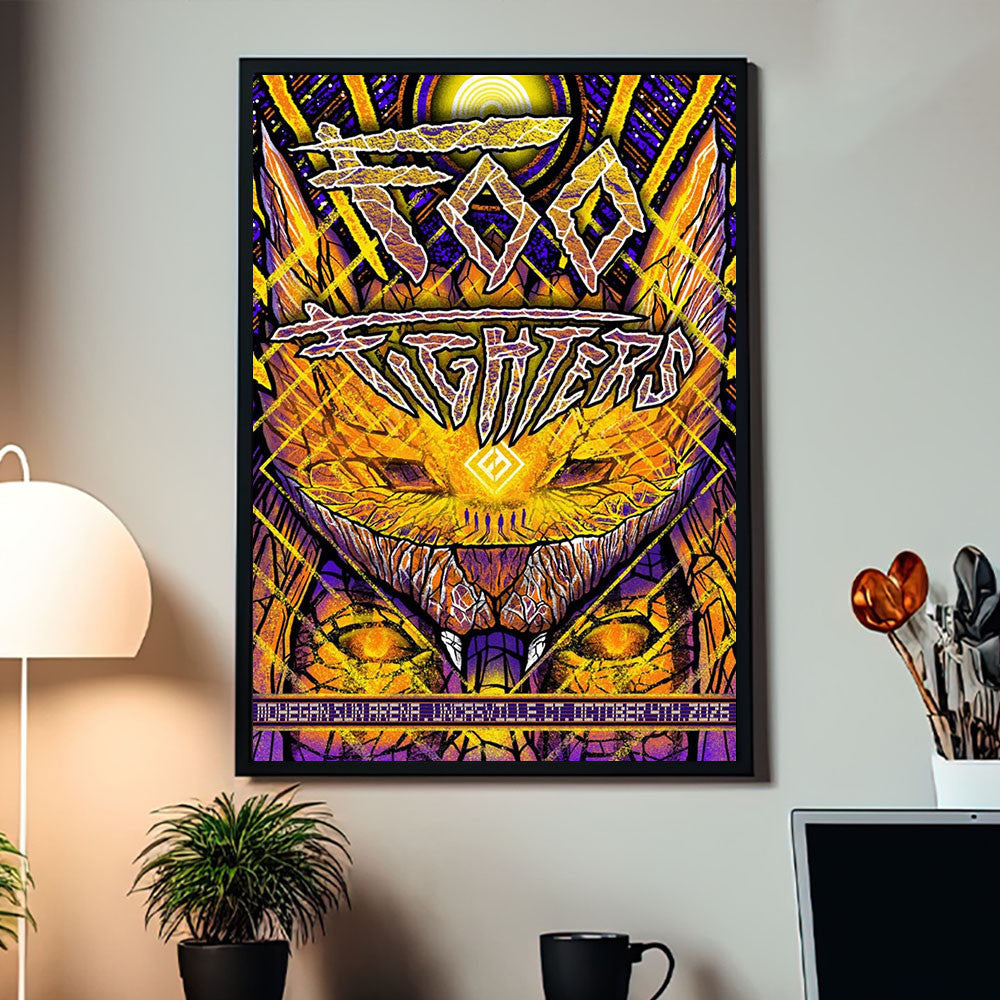 Foo Fighters Uncasville CT 2026 Even Poster Foo Fighters Poster Presents For Rock Fans - Foxy23shop