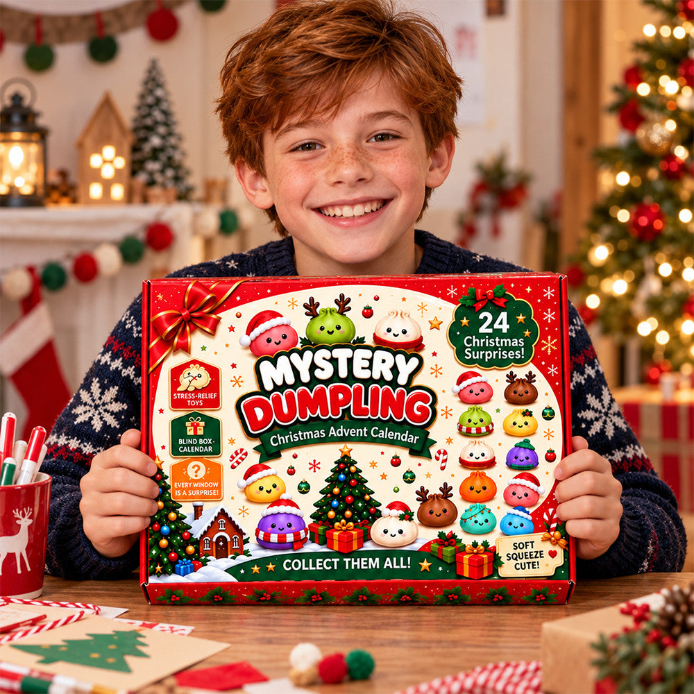 Christmas Dumpling Advent Calendar Christmas Countdown Xmas Gifts For Dumpling Lover - Foxy23shop