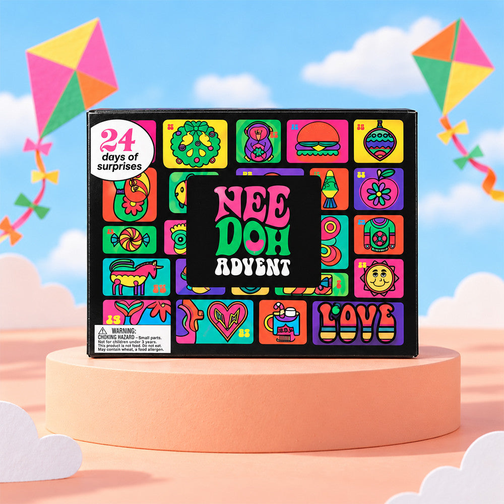 Squishy Needoh Advent Calendar 2026 24 Days Of Xmas Needoh Blindbox Gift Ideas - Foxy23shop