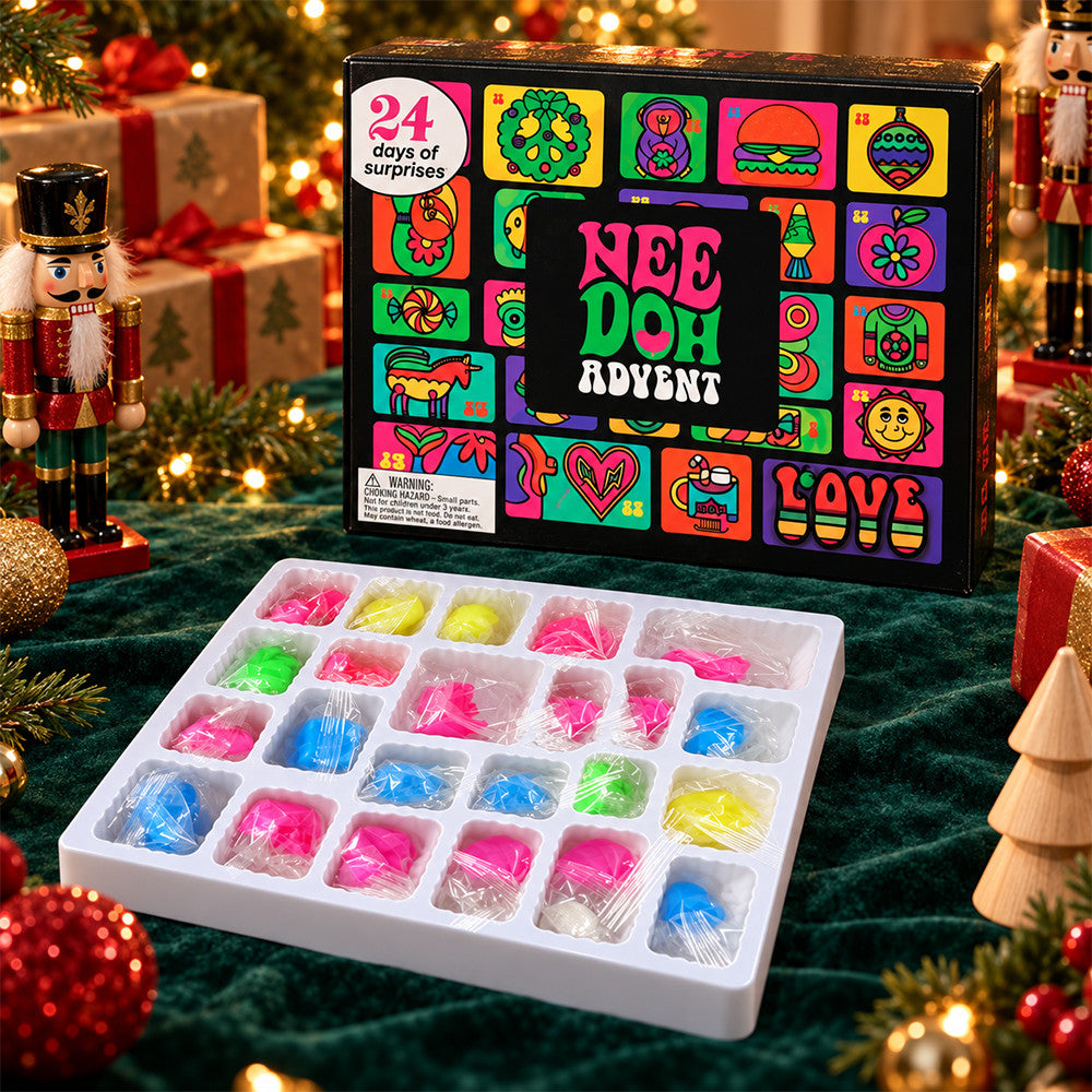 Squishy Needoh Advent Calendar 2026 Best Christmas Blindbox Xmas Home Decor - Foxy23shop