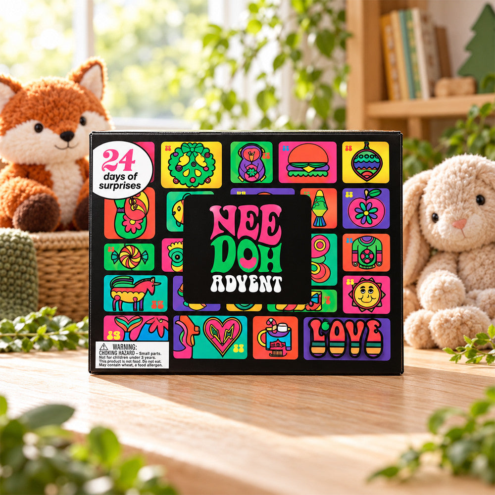 Squishy Needoh Advent Calendar Christmas Days Countdown Gifts For Xmas - Foxy23shop