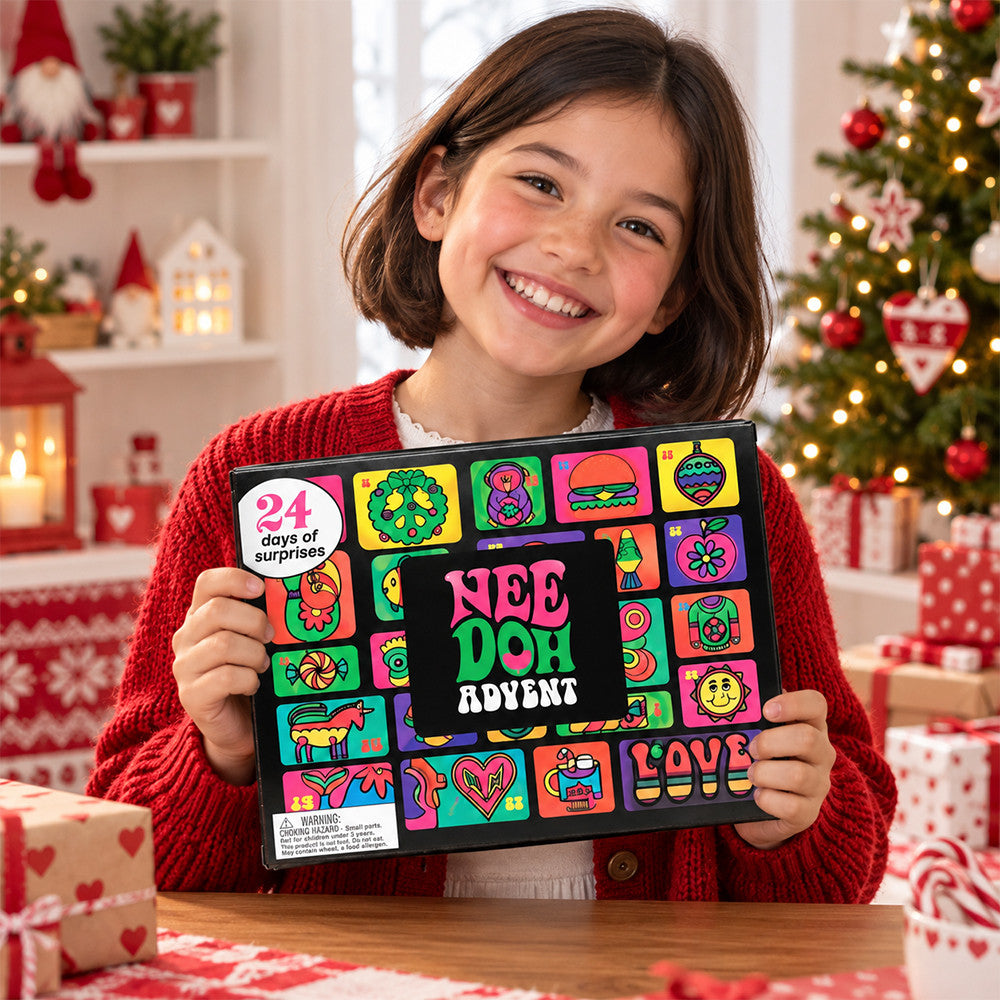 Squishy Needoh Advent Calendar Christmas Eve Countdown Xmas Gifts For Sisters - Foxy23shop