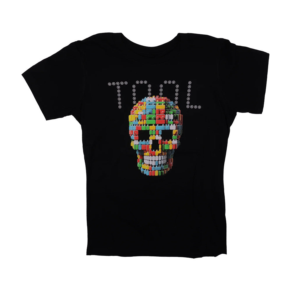Tool Merch Brick Skull Black Shirt Tool Clothing Unique Gifts For Fans - Foxy23shop