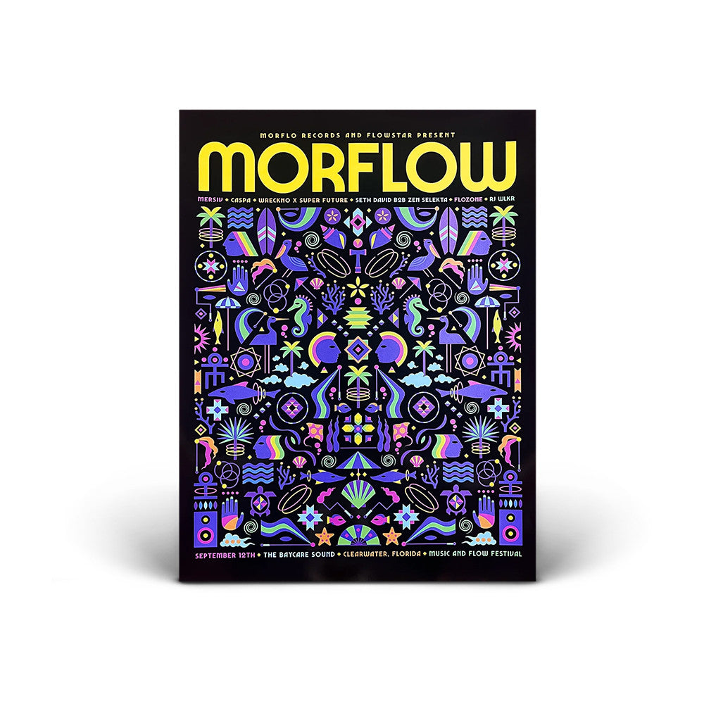 Mersiv Morflow 2026 Poster Mersiv Merch Unique Presents For Music Lovers - Foxy23shop