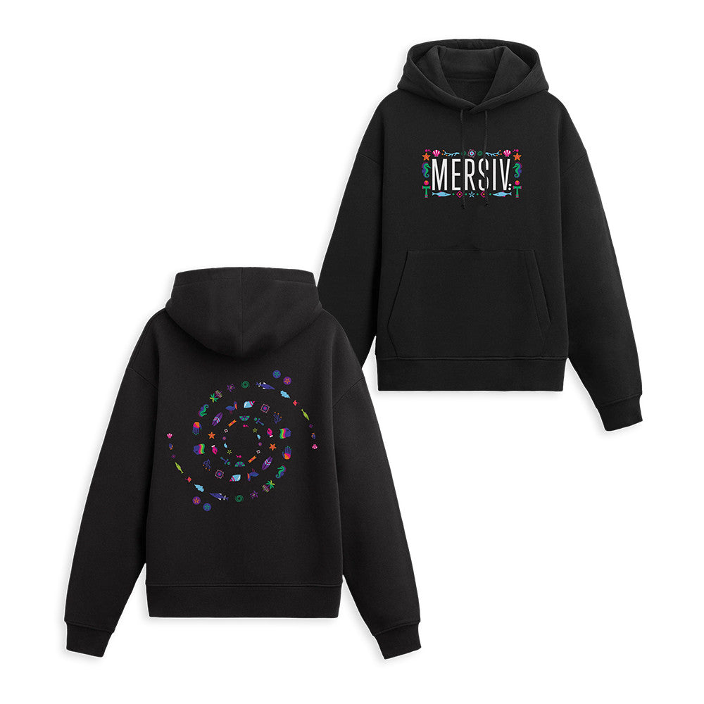 Mersiv Morflow Black Hoodie Mersiv Merch Presents For Music Buffs - Foxy23shop