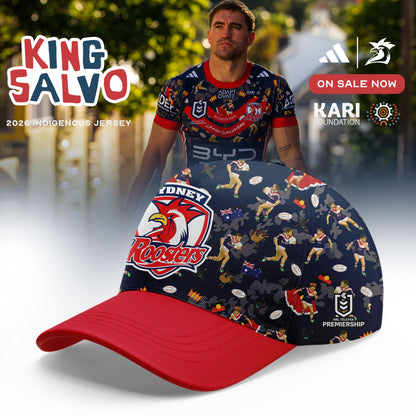 Sydney Roosters 2026 Indigenous Round First Nations Hat Sydney Roosters Baseball Cap - Foxy23shop