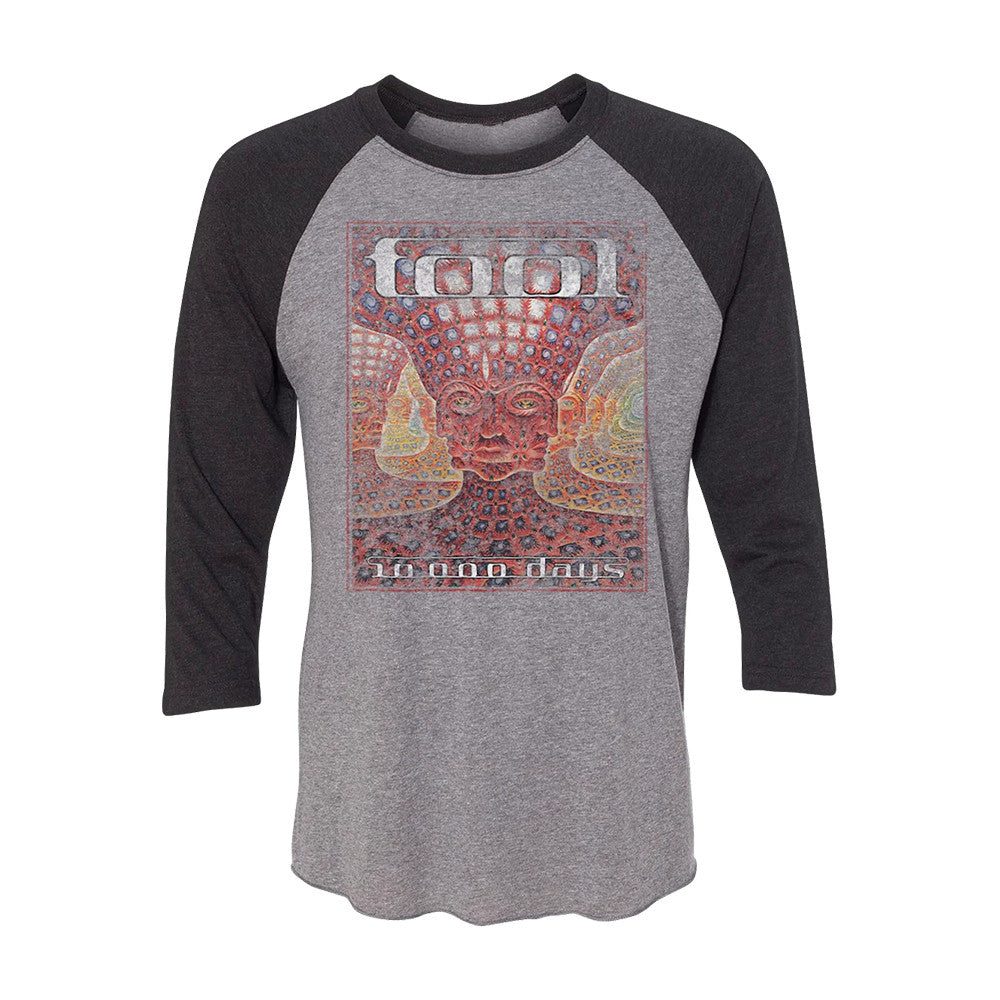 Tool Merch 10 000 Days Vintage Raglan Long Sleeve Shirt Best Presents For Tool Fans - Foxy23shop