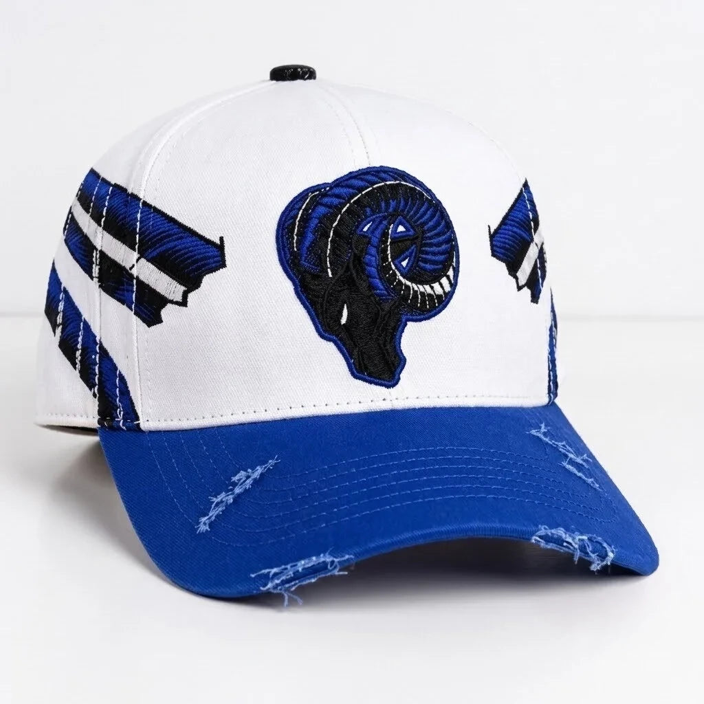 Los Angeles Rams Fear None 2026 Signed Hat Los Angeles Rams Baseball Cap Fan Gear - Foxy23shop