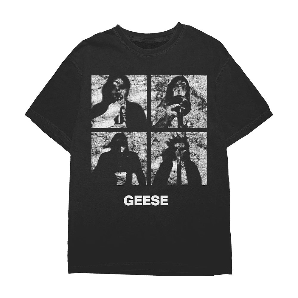 Geese Merch Four Square Black T-Shirt Best Presents For Geese Fans - Foxy23shop