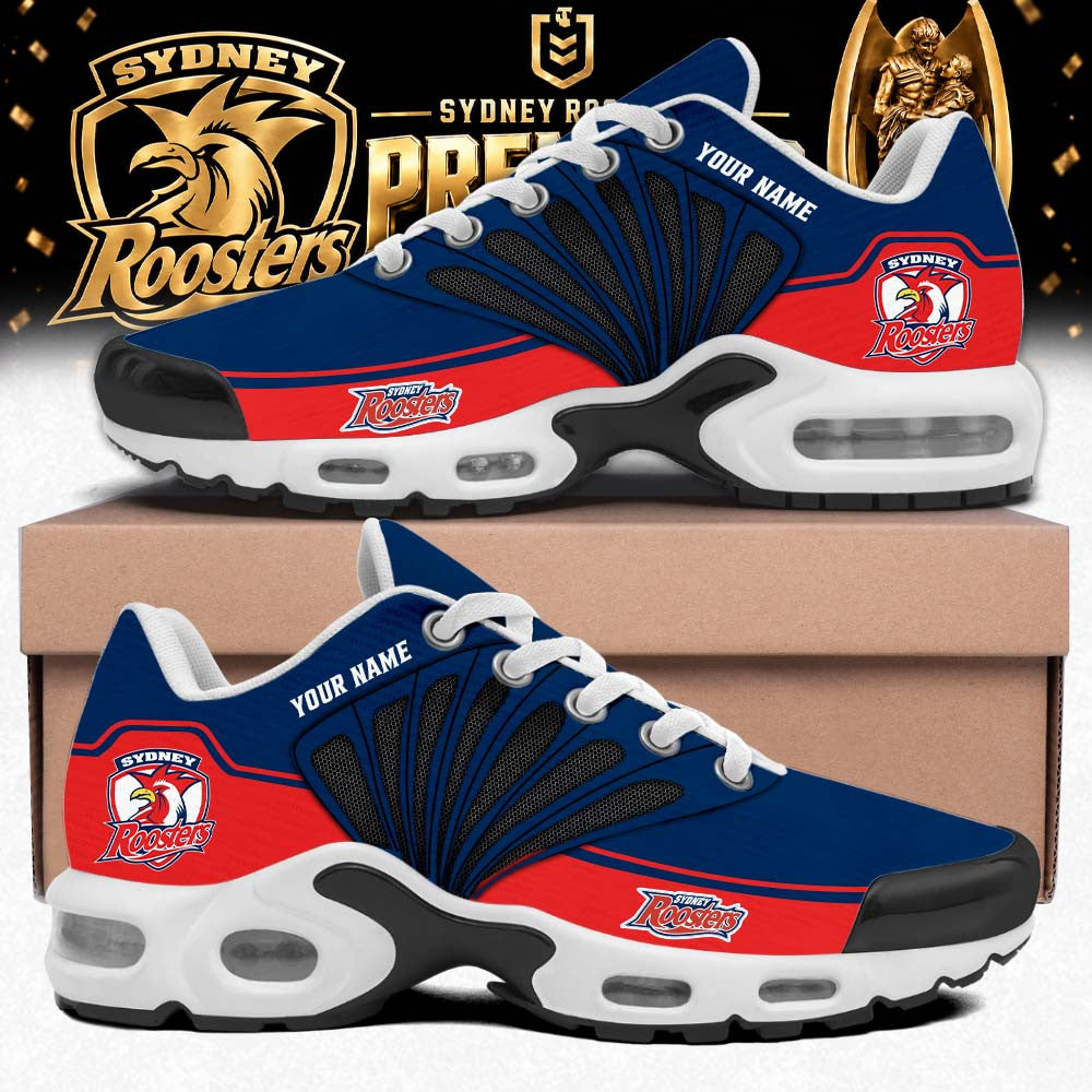 Personalized Sydney Roosters 2026 NRL Premiers Shoes Sydney Roosters Merchandise - Foxy23shop