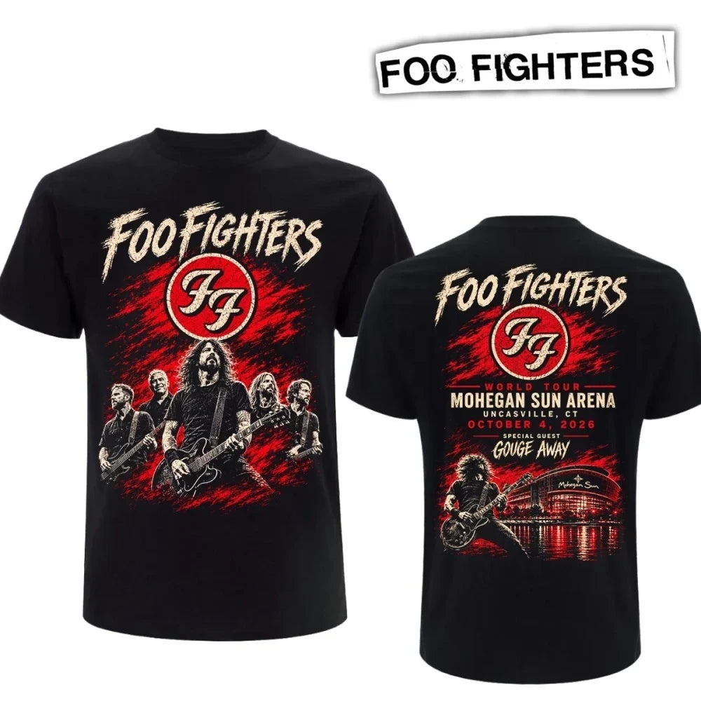Foo Fighters Merch Take Cover Tour 2026 Shirt Mohegan Sun Arena Concert Apparel - Foxy23shop