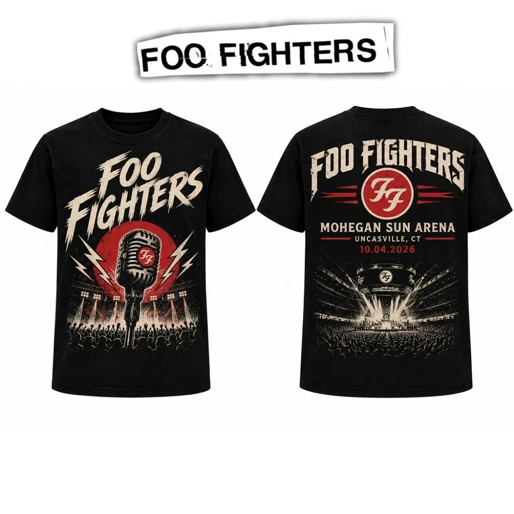 Foo Fighters Merch Mohegan Sun Arena Concert Shirt Best Gift Ideas For Foo Fighters Fans - Foxy23shop