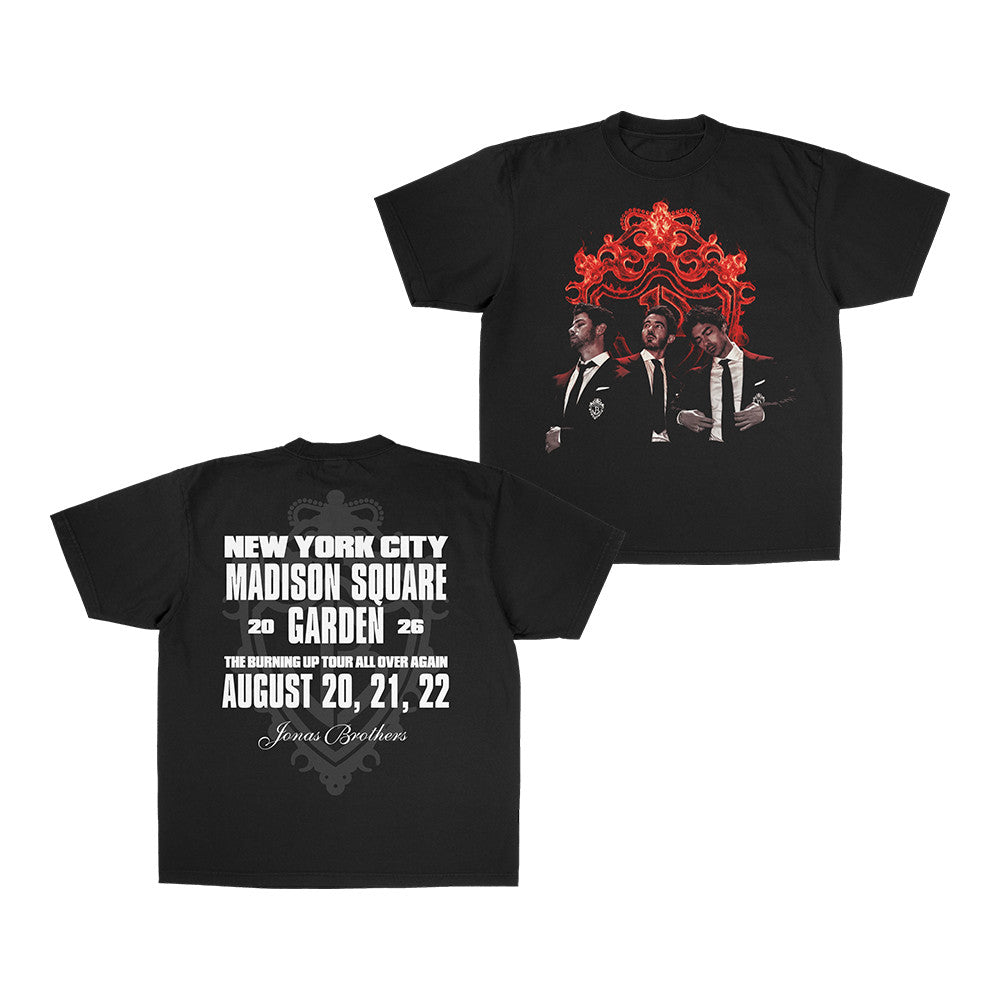Jonas Brothers Merch MSG Event T-Shirt Gifts For Jonas Brothers Lovers - Foxy23shop