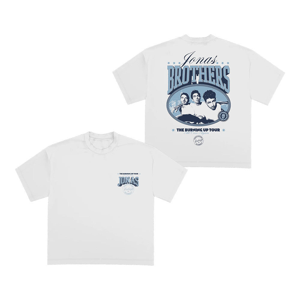 Jonas Brothers Merch Burning Up All Over Again Shirt Unique Gifts For Nick Jonas Lover - Foxy23shop