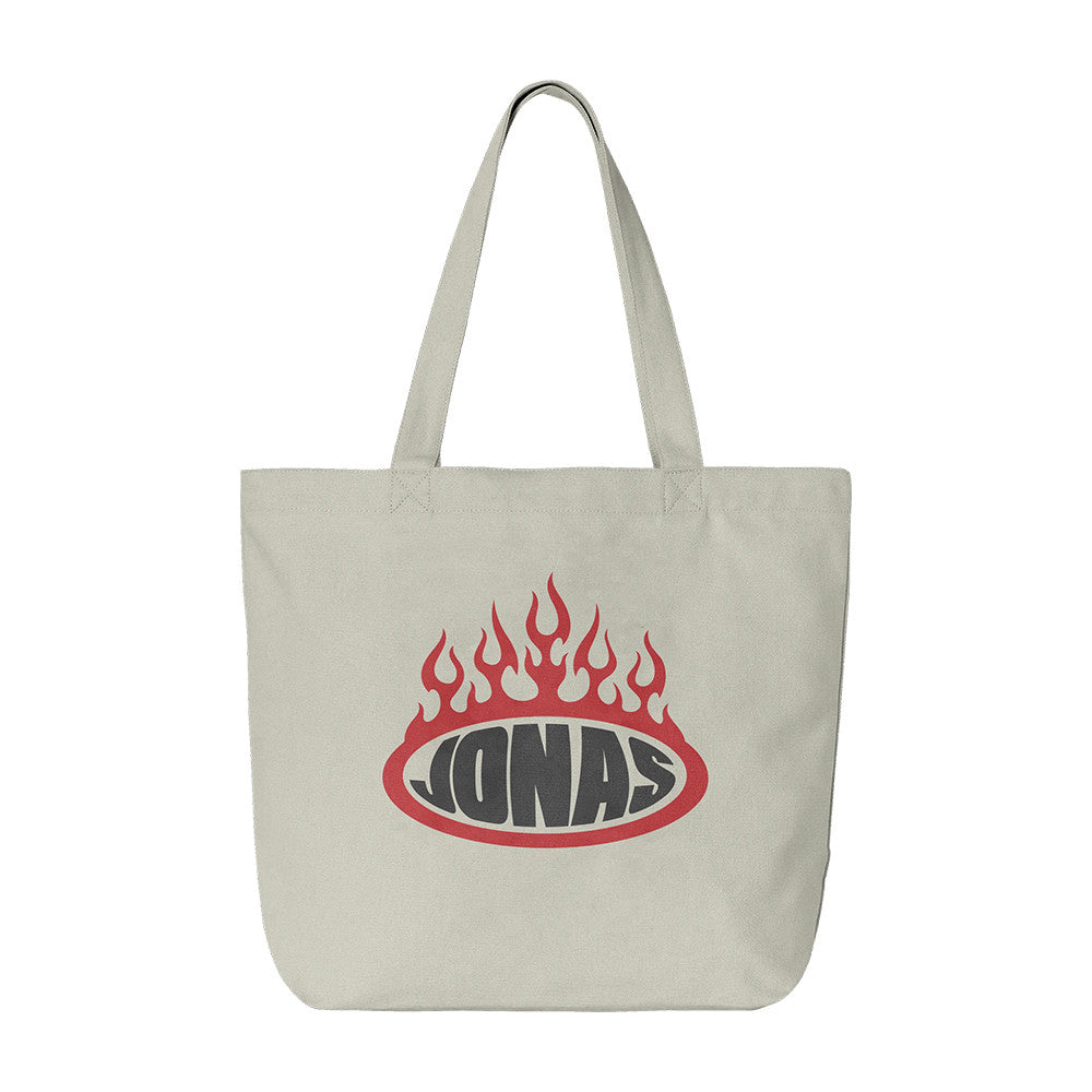 Jonas Red Flame Tour Tote Bag Jonas Brothers Merch Presents For Music Lovers - Foxy23shop