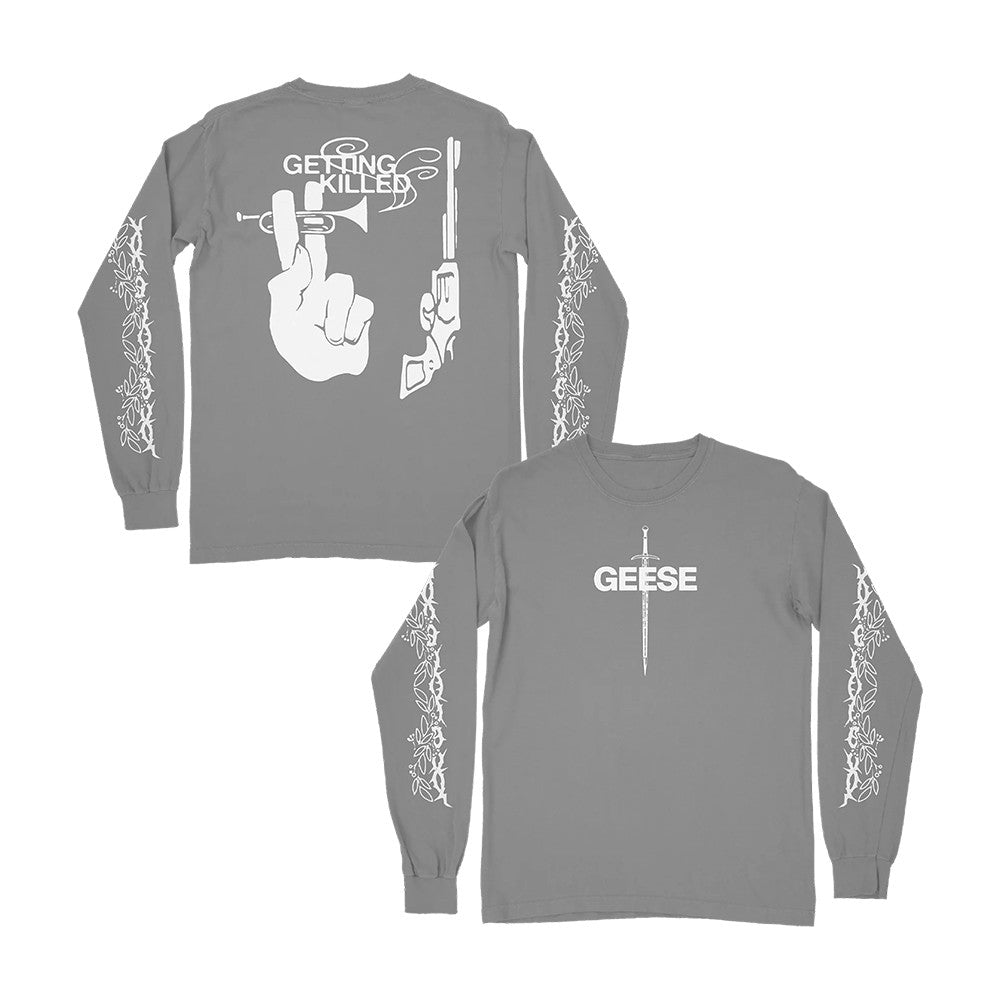 Geese Merch GK Long Sleeve Shirt Geese Apparel Presents For Rock Fans - Foxy23shop