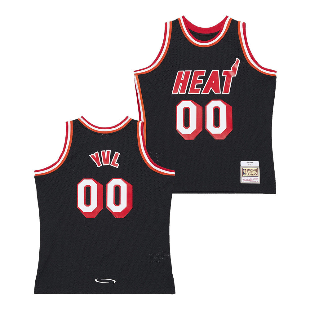 Custom Playboi Carti x Mitchell Ness 2026 NBA Miami Heat Jersey Presents For Basketball Lover - Foxy23shop