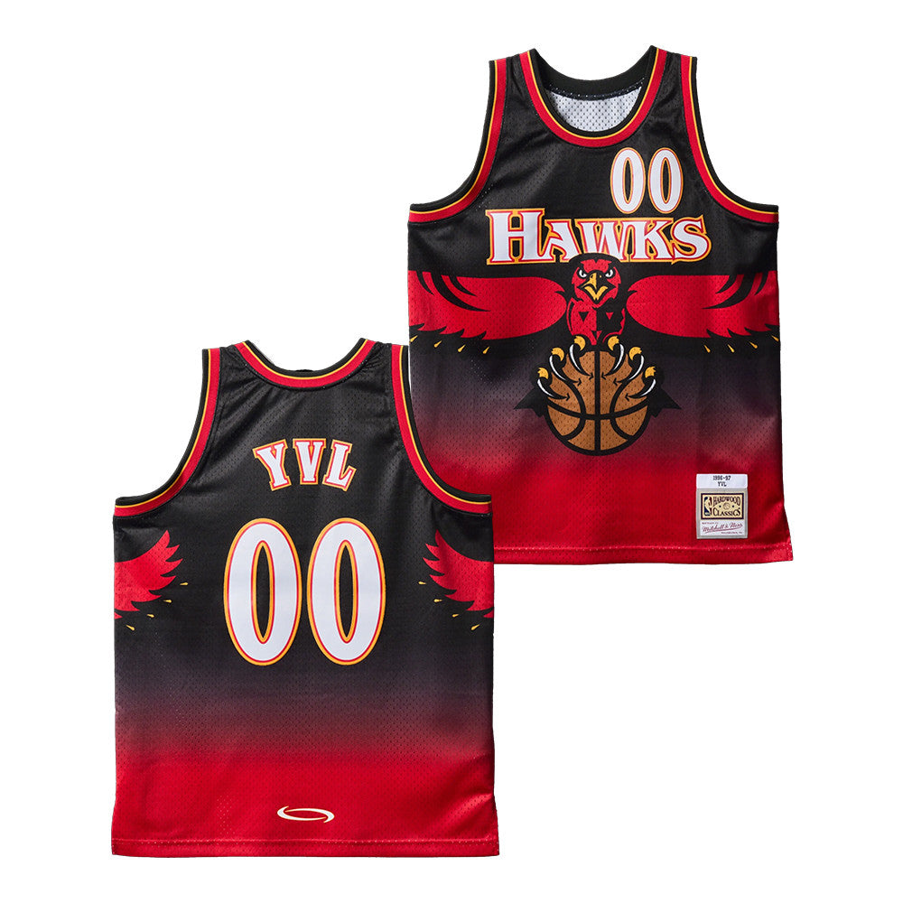 Personalized Playboi Carti x Mitchell Ness 2026 NBA Atlanta Hawks Jersey Basketball Lover Gift Ideas - Foxy23shop