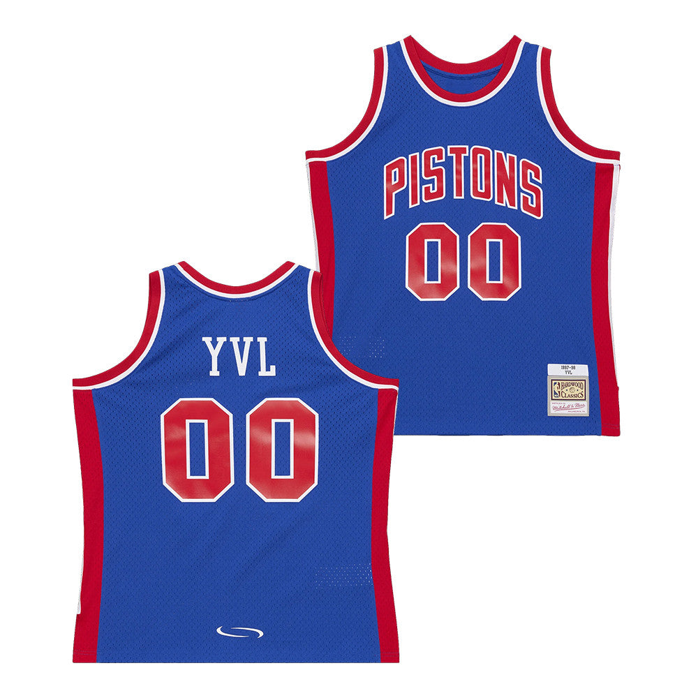 Custom Playboi Carti x Mitchell Ness 2026 NBA Detroit Pistons Jersey Gift Ideas For Fans - Foxy23shop