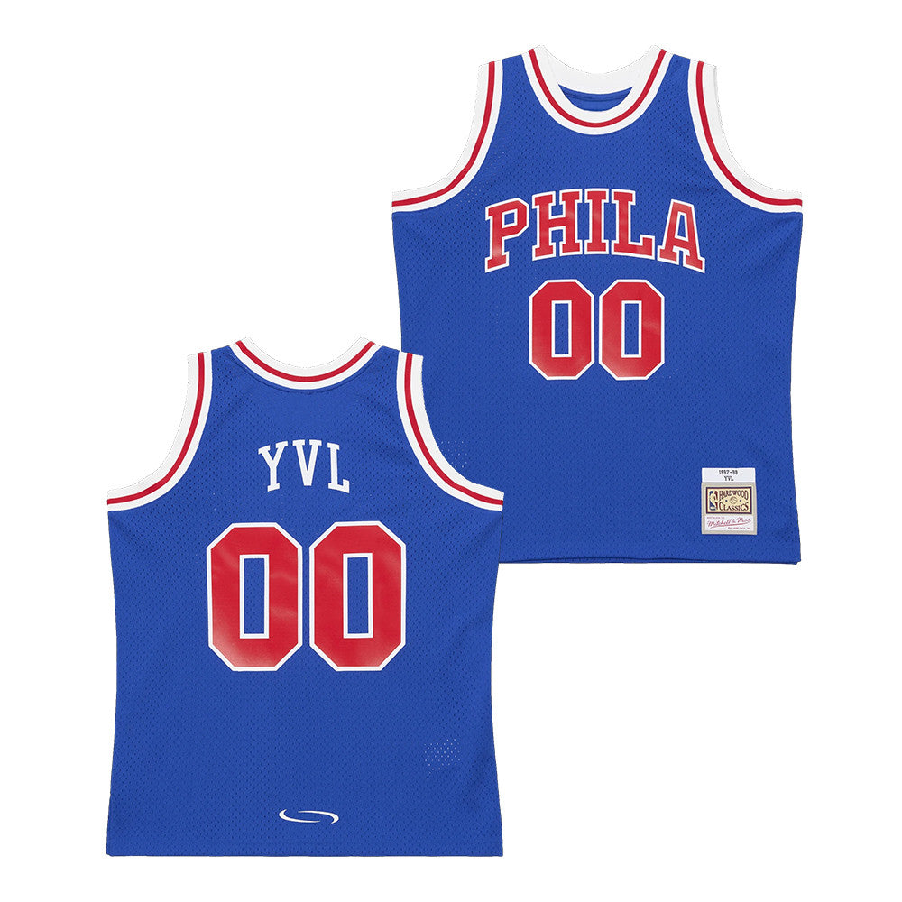 Custom Playboi Carti x Mitchell Ness 2026 NBA Philadelphia 76ers Jersey Basketball Lover Gifts - Foxy23shop