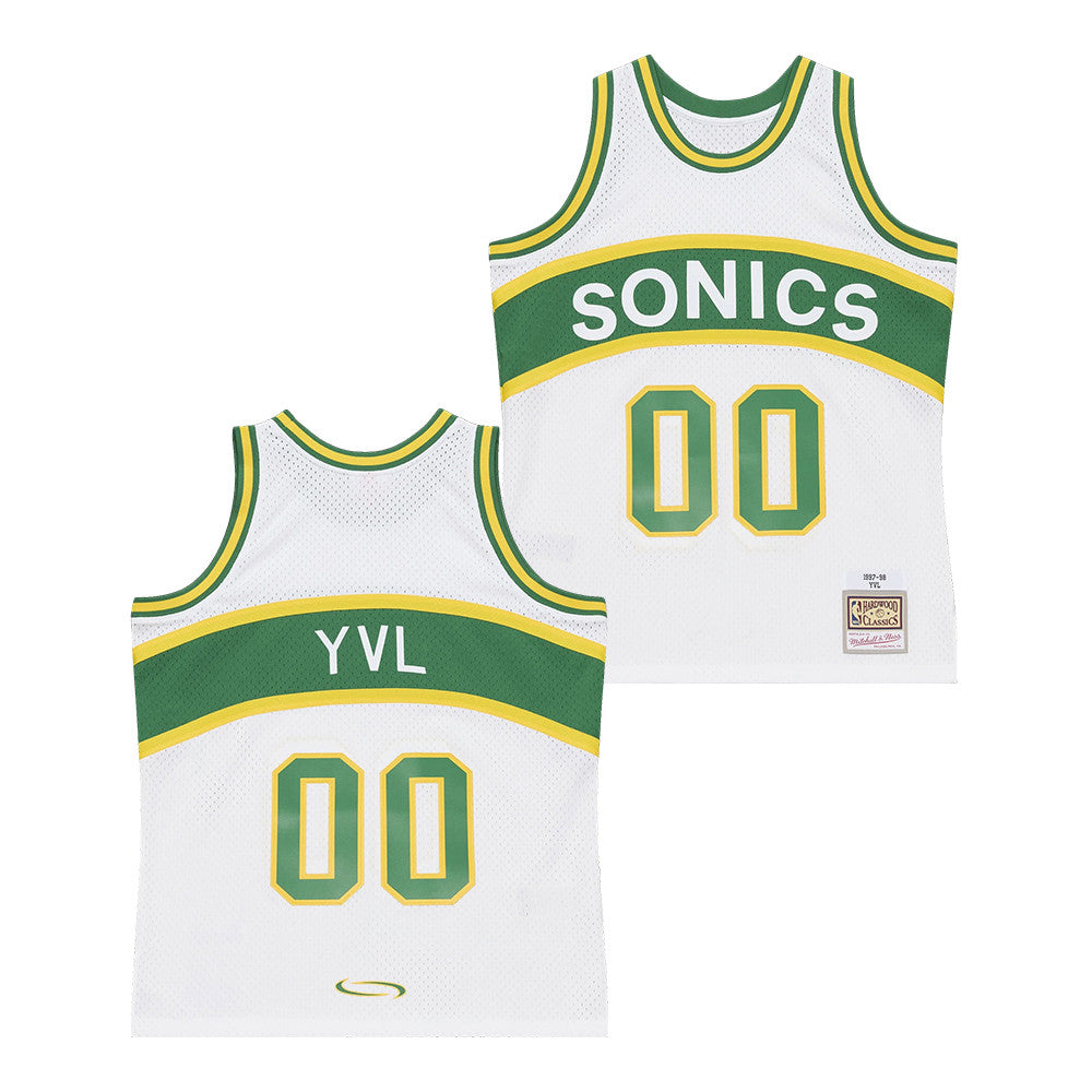 Custom Playboi Carti x Mitchell Ness 2026 NBA Seattle Supersonics Jersey Basketball Fan Gear - Foxy23shop